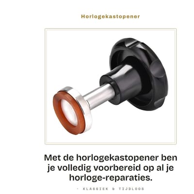 Dailygoody - Horlogekastopener - Horlogemakergereedschap - Robuust en