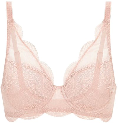 Simone Pérèle - Karma Balconette Spacer BH Peau Rosée - maat 75E - Beige/Roze