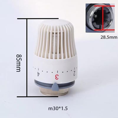RFWR® Verwarming Controller Thermostatische Radiatorkranen Voor Efficiënte Temperatuurregeling