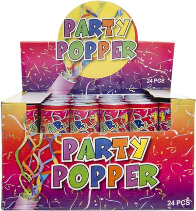Duckiez Party Poer M Met Confetti - 1 stuk
