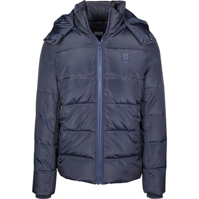 Urban Classic Hodded Jas Vrouwen Blauw