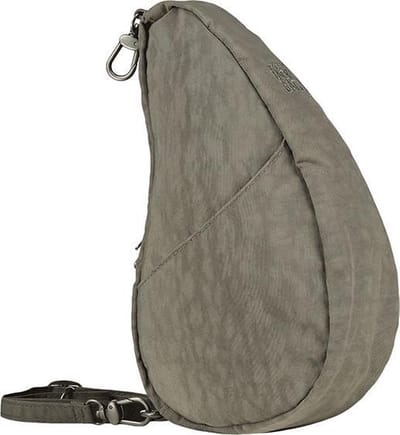Healthy Back Bag Textured Nylon Large Baglett Truffle
