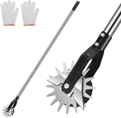 Draaibare Grastrimmer met Wiel voor Trottoirs en Randen