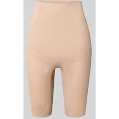 Magic Hoge sterk corrigerende boxershort - Dream shaper Bermuda - Anti schuur broekje - naadloos - Onzichtbaar onder kleding - S - Beige
