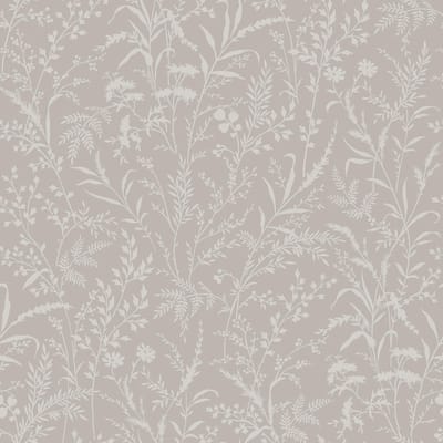 Boråstapeter Vliesbehang 38738 - Borosan Hem - Botanisch Taupe - 53cm x 11.20m
