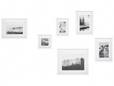 ZINIARE - Fotolijst - Wit - Staand, Liggend - MDF