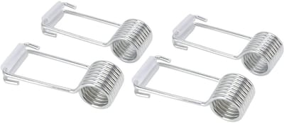 Dailygoods- Deurscharnier 4PCS - Roestvrij Staal - Automatische Sluiting - Vervangingsonderdelen - Antikras - Eenvoudige Installatie - Deursluiting