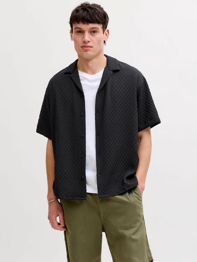 JACK&JONES - JJSEAN RESORT SHIRT SS - Heren - Overhemden