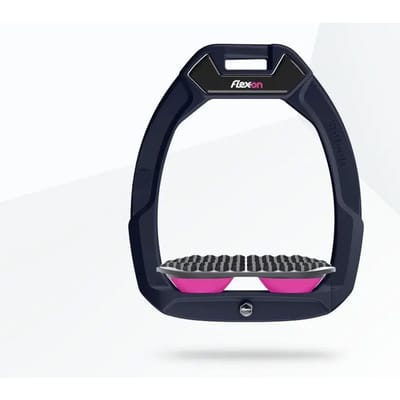 Veiligheidsstijgbeugels Endurance Bruin/Grijs/Roze Flex-On Safe-On