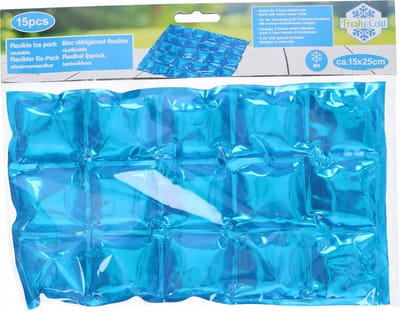 Cuisine Elegance Flexibele Koelelementen / icepacks - plat - herbruikbaar - 15 x 25 cm