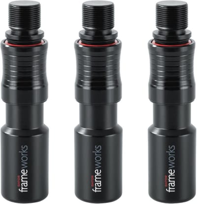3x Microfoon met Snelle Bevestiging voor Studio en Podium