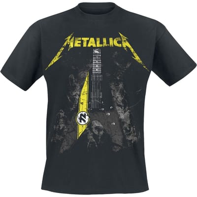 Metallica T-shirt - Hetfield Vulture - S tot 5XL - zwart