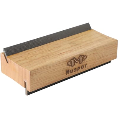 Muspor Gitaar Fret Einde Dressing Vijl Olijfhout 35/90 Graden Luthier Vijl Gereedschap Gitaar Bas Fret Einde