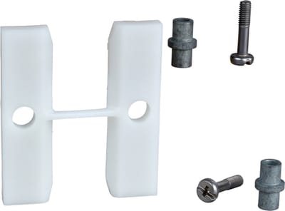 Schneider Electric XACA009 Vergrendeling 6 inbouwplaatsen Geel 1 stuk(s)