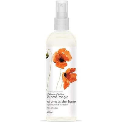 Aroma Magic Lotion Tonique Aromatique pour la Peau| Resserre les Pores & ravive la peau| Sans Alcool| aux Extraits de Grenade, Lavande & Menthe Poivrée |Type de Peau Grasse|100ml white