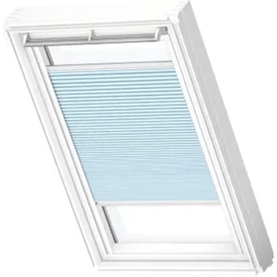 Velux Manueel Verduisterend Plisségordijn Fhc Fk08 1169swl Lichtblauw White Line