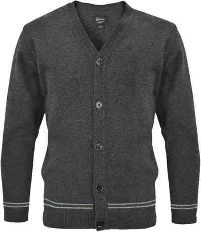 Lochaven Slytherin / Zwadderich V-Neck Cardigan - Lochaven - Harry Potter-XXS