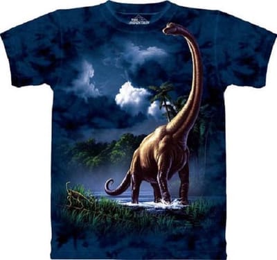 Brachiosaurus t-shirt - Dinosaurus kleding - maat 116