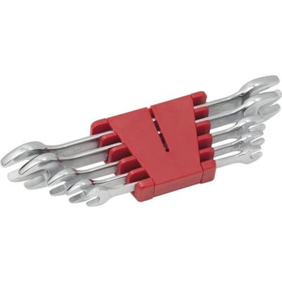 KS Tools 517.0145 517.0145 Dubbele steeksleutelset Sleutelbreedte (metrisch) 8 - 19 mm