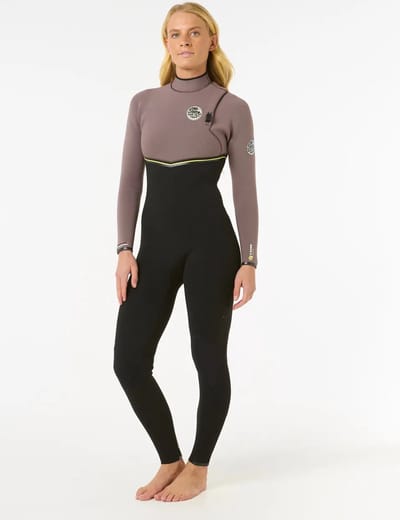 Wmns Ebomb 4/3mm Zip Free - Eggplant