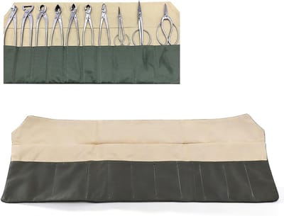 Waterdichte Canvas Tas voor Bonsai Gereedschap - Multifunctionele Compacte Tuin Gereedschap Kit met Opbergruimte, Lichtgewicht en Handig
