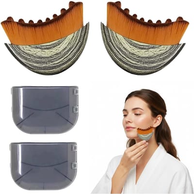 Dailygoods- Droogborstel - Lymfedrainage Massage - Draagbare Borstel - Vermoeidheid Verlichting - Voor Gezicht/Lichaam - Ideaal voor Dagelijkse Verzorging - Lymfeborstel