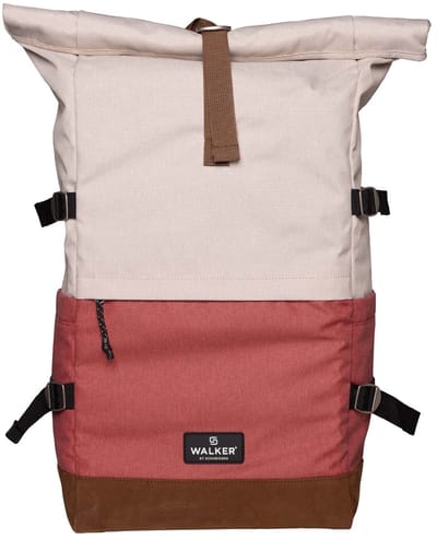 Walker laptop rugzak rugzak met laptopvak Concept Roll Up Two Backpack 23L Popcorn / Terracotta veelkleurig