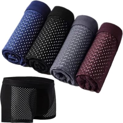 Bamboe Boxer Shorts voor Mannen, Ademend en Comfortabel Ondergoed, Duurzaam en Milieuvriendelijk Design