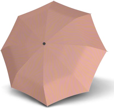 Knirps paraplu A.200 Medium Duomatic Zebra Peach abrikoos