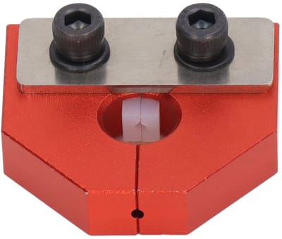 Dailygoods- Filament Welder Connector - 1,75 mm - Duurzaam - Geschikt voor ABS/PETG - Hoogwaardig Aluminium - Eenvoudig te Installeren - 3D Printer Connector