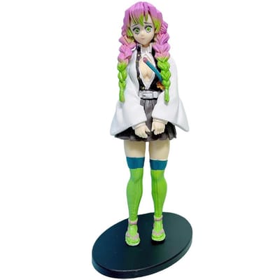 Anime Figuur Demon Slayer Actiefiguur Leuke Speeltjes Kimetsu No Yaiba Pop Tanjiro Nezuko Zenitsu Figuur Inosuke Krijger PVC Model Leuk Speeltje white