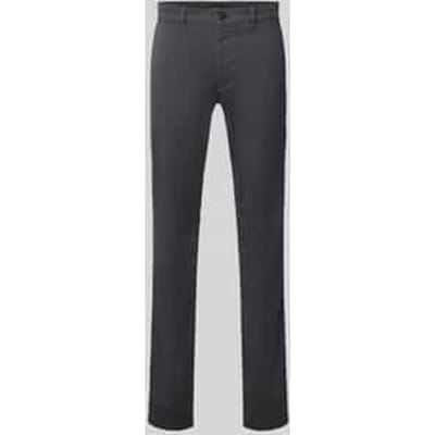 Slim fit chino van katoenmix model 'Chino Slim 2'