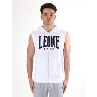 Capuchon sweaters Leone 1947 Man Hoody Sleeveless Big Logo