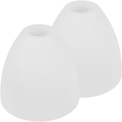 Vervangende glazen lampenkappen voor hanglampen - 2 stuks matte glazen covers voor sfeervolle verlichting in woonkamer en café