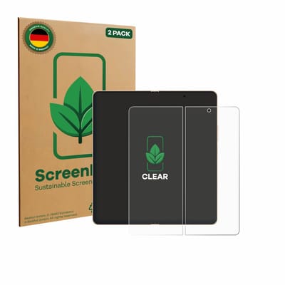2 Stuks Screenprotector voor Honor Magic V6 (Inner display) - Hoogwaardige Beschermfolie transparant