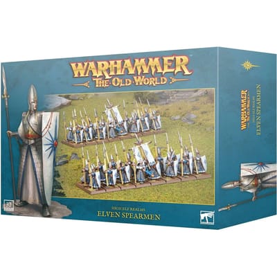 Beeldje Games Workshop Warhammer ToW - Royaumes des Hauts Elfes : Lanciers (x32)