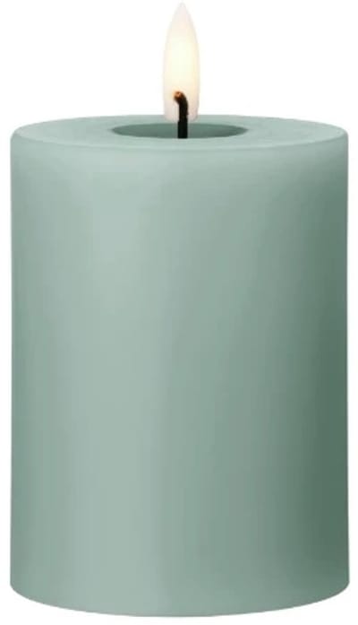 Ester & Erik Led Pillar kaars H15cm jade stone