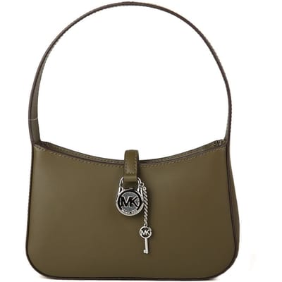 Michael Kors Groene Leren Handtas