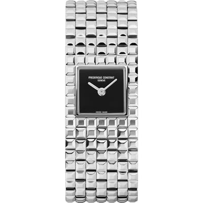 Frédérique Constant Classics Manchette FC-200ONB1MC6B Horloge - Staal - Zilverkleurig - Ø 23 mm