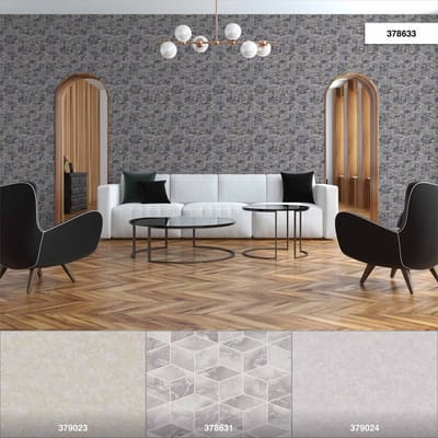 GRAFISCH 3D BEHANG | Modern - grijs zwart glanzend - A.S. Création Metropolitan Stories 2