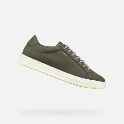 GEOX BALTMOORE HEREN Sneakers - LICHT OLIJFGROEN - Maat 41