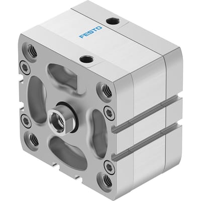 Festo Compacte Cilinder 80mm Boring 10mm Slag ISO 21287 Dubbelwerkend - 536363 - P2BPS