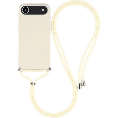 Mocaa Apple iPhone Air Hoesje met Koord Wit