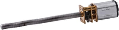 Micro Gear Motor 16 mm As met M4x55 mm Schroef Reducer voor Automatische Deursloten, Slimme Robots en Modelvoertuigen