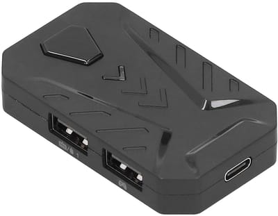 Dailygoods - Game Controller Adapter - Toetsenbord en Muis - Plug and Play - OTG-Adapter - Programmeerbare Toetsen - Geschikt voor 3/4, 360/One