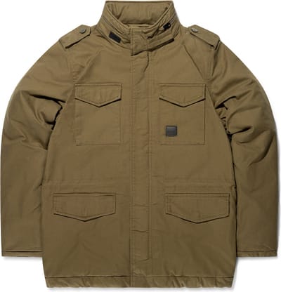 Vintage Industries Winterjacke Orton M65 Padded Jacket 2221 Olive Drab-S