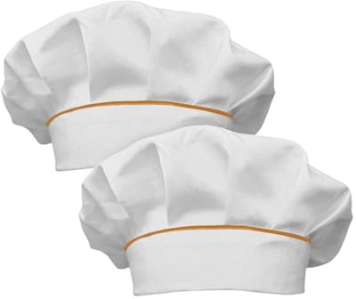 Dailygoods - Kinderkoksmuts - Katoenen Koken Muts - Verstelbare Uniform - Paddenstoelpatroon - Bakken Party - Geschikt voor Volwassenen