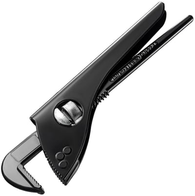 Dailygoods- Pijpsleutel 7 inch - Verstelbaar - Ergonomisch handvat - Koolstofstaal - Max opening 45 mm - Lichtgewicht 290 g - Sleutel