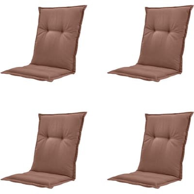 Madison kussen lage rug panama - 105x50x6cm set van 4