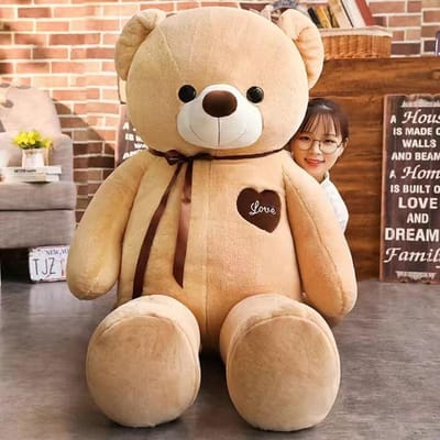Grote Beer Pluche Speelgoedpop Extra Grote Pop Meisjes Verjaardagscadeau Knuffelbeer Teddy Panda Pop Full length 60cm
